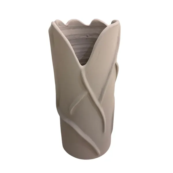 Vase Tronc Gris Modèle Moyen
