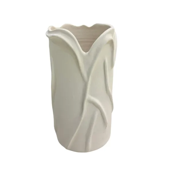 Vase Tronc Blanc